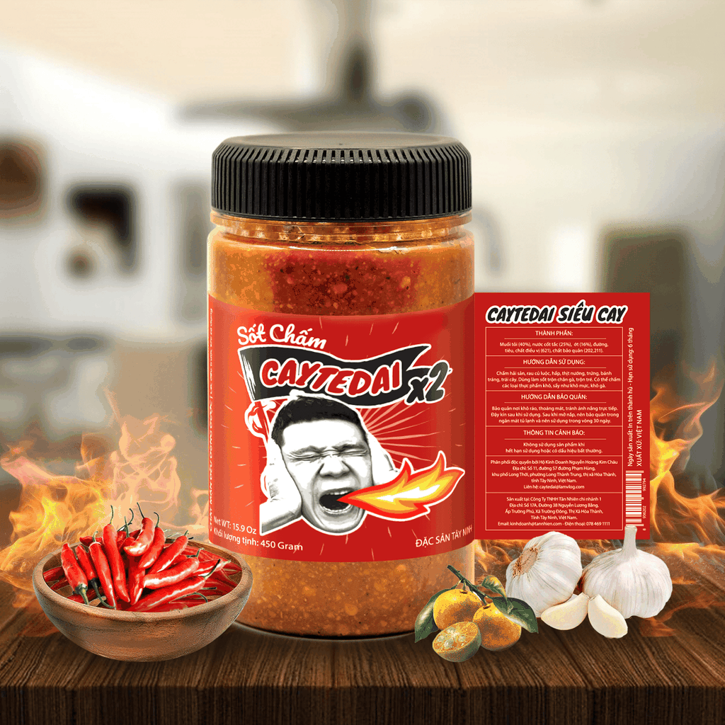 COMBO 2 Hũ Sốt CAYTEDAI SIÊU CAY X2