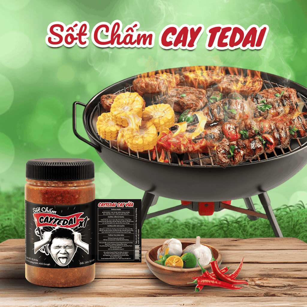 COMBO 2 Hũ Sốt CAYTEDAI CAY VỪA X1