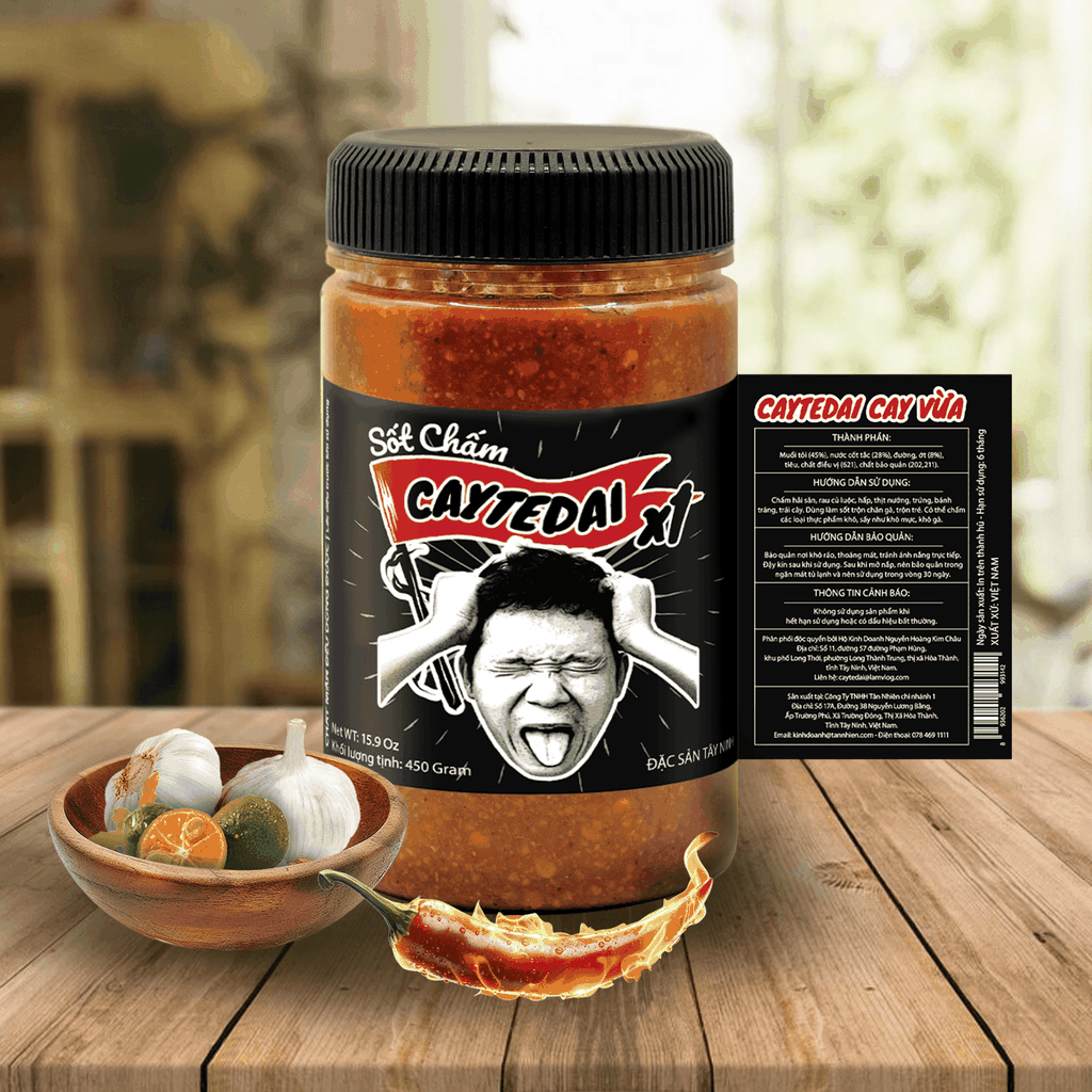 COMBO 2 Hũ Sốt CAYTEDAI CAY VỪA X1