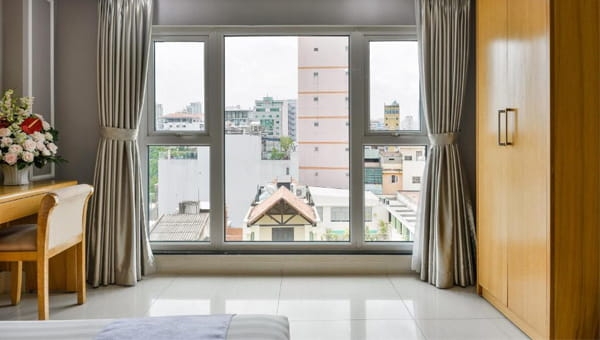 Phòng đôi view thành phố