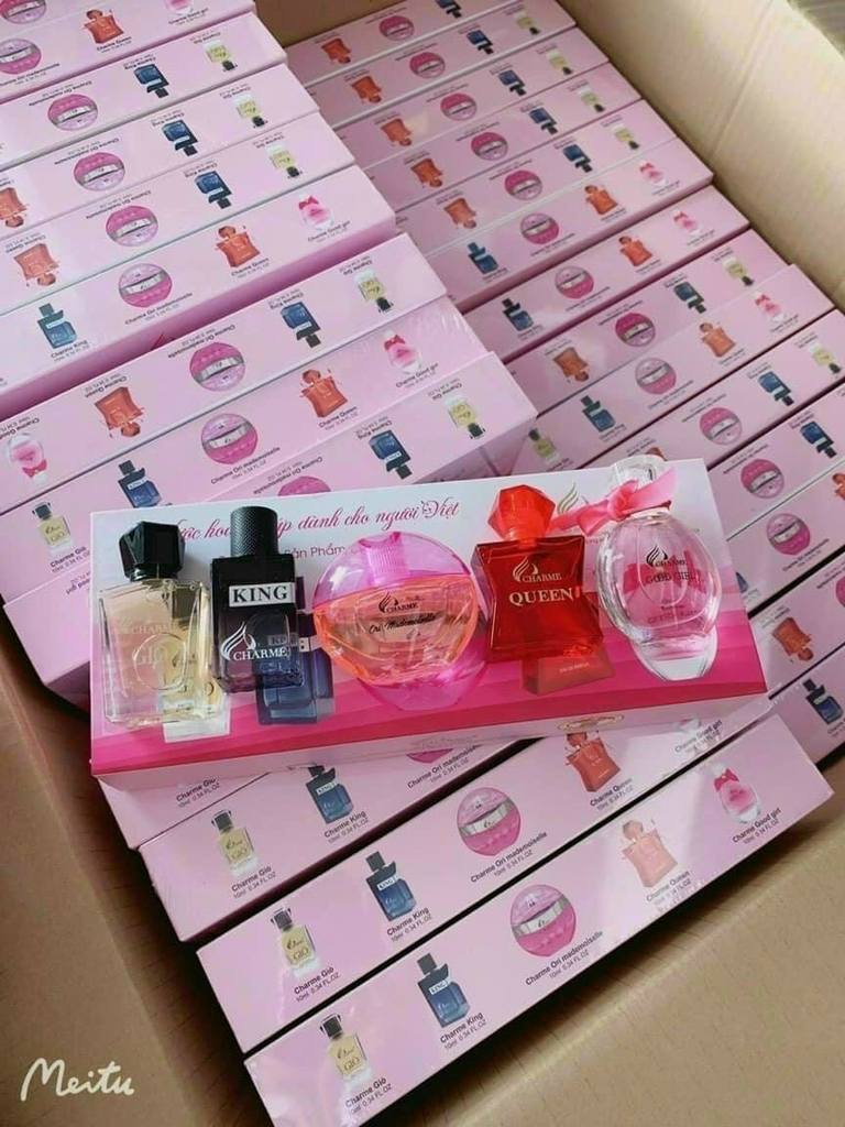 SET 5 CHAI NƯỚC HOA MINI CHARME