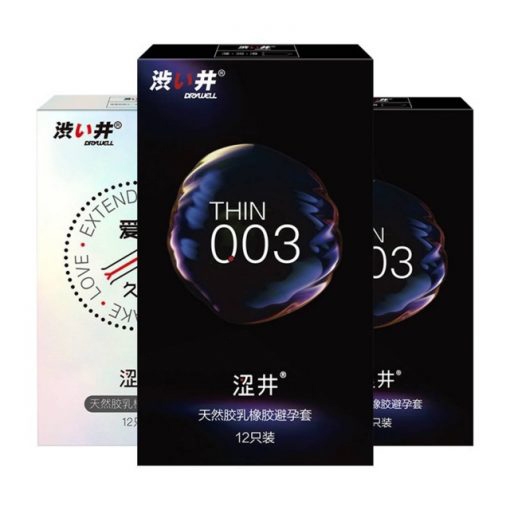 [Hộp 36 cái] Bao Cao Su Siêu Mỏng 0.03mm – Ultra Thin 0.03mm Condoms 800mg gel
