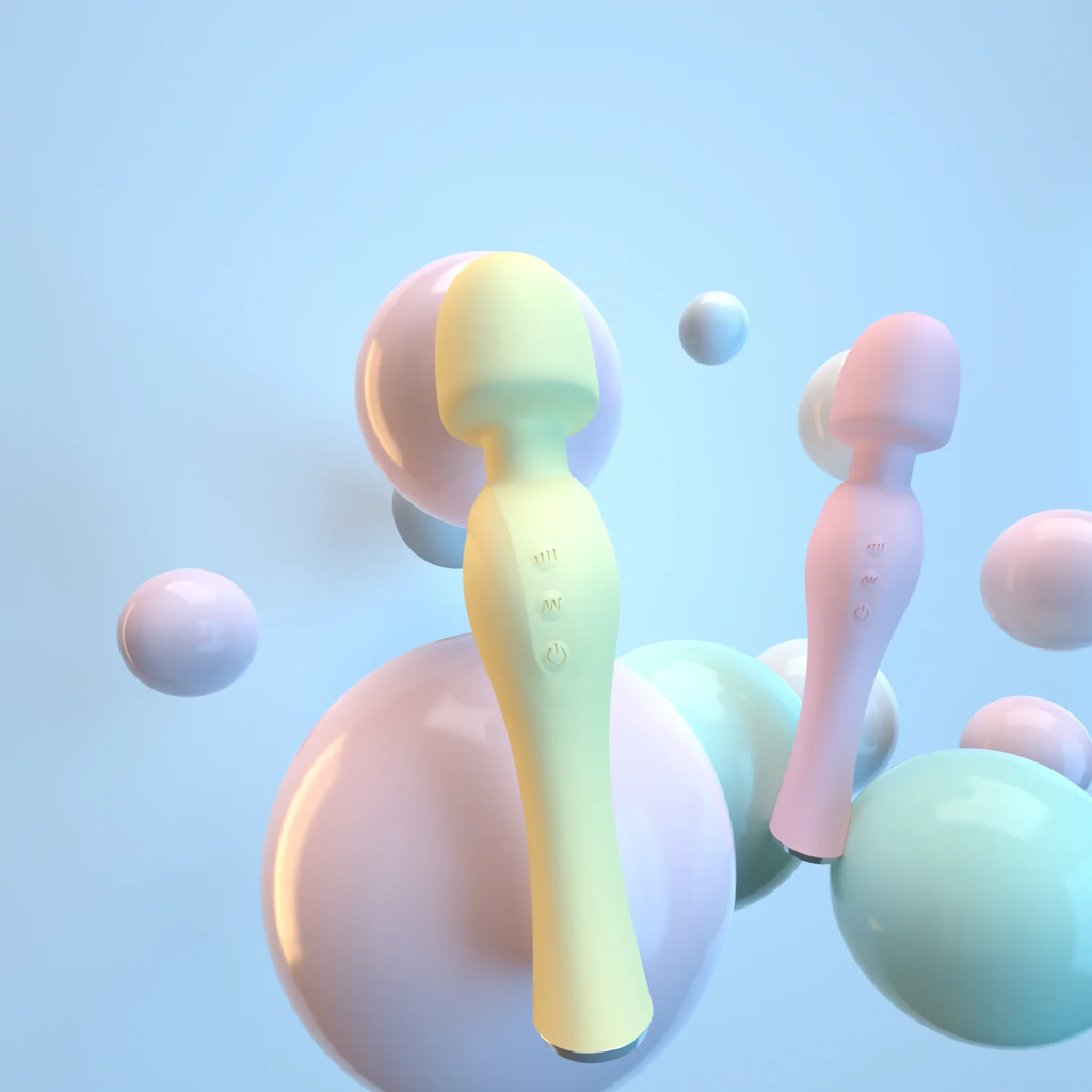 Máy Rung Bông Hồng Vàng - Blossom Yellow Magic Wand
