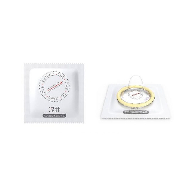 [Hộp 3 cái] Bao Cao Su Kéo Dài Thời Gian – Love Extend Condoms 800mg gel