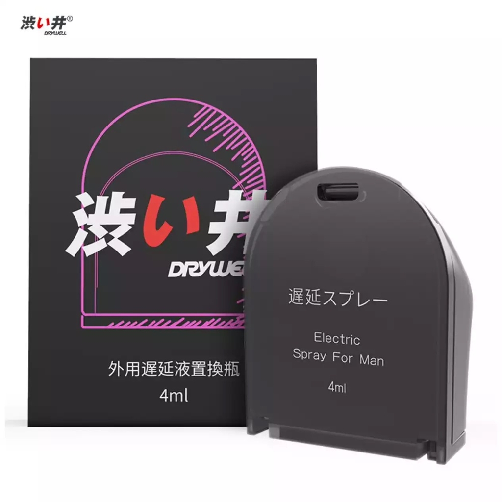 [4ml] Xịt Phun Trì Hoãn Điện Tử - Xịt Trễ Kéo Dài Thời Gian - Thanh Trượt Mini