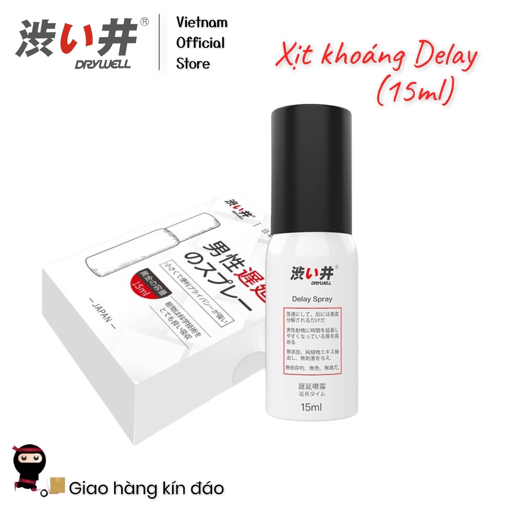 [15ml] Xịt Tinh Chất C hậm Trễ - Xịt Chậm - Spray Delay
