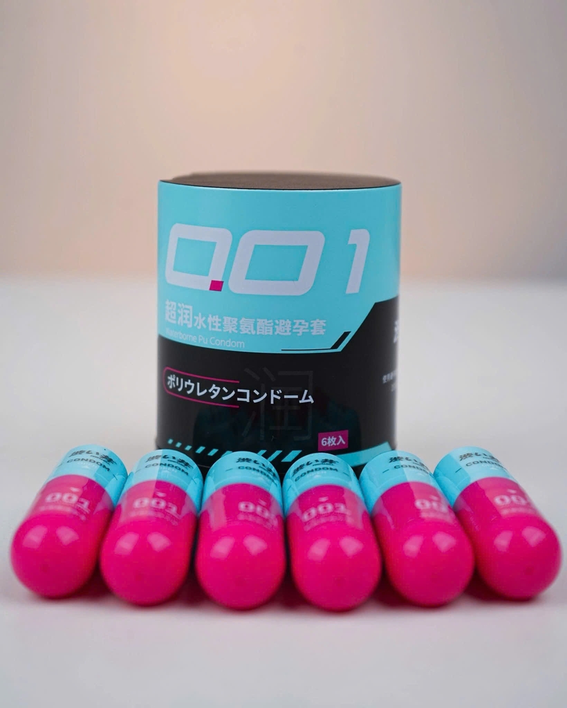 [Hộp 6v] Khẩu Súng Lục Xanh Hồng 800mg Gel Delay C-411