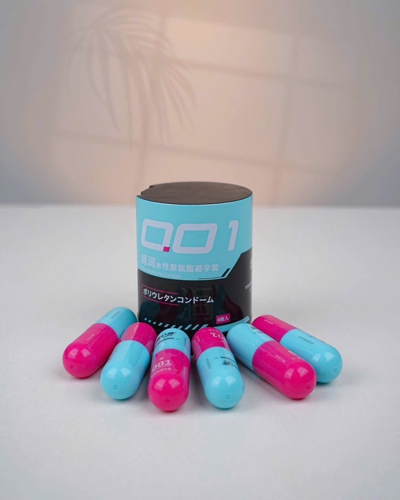 [Hộp 6v] Khẩu Súng Lục Xanh Hồng 800mg Gel Delay C-411