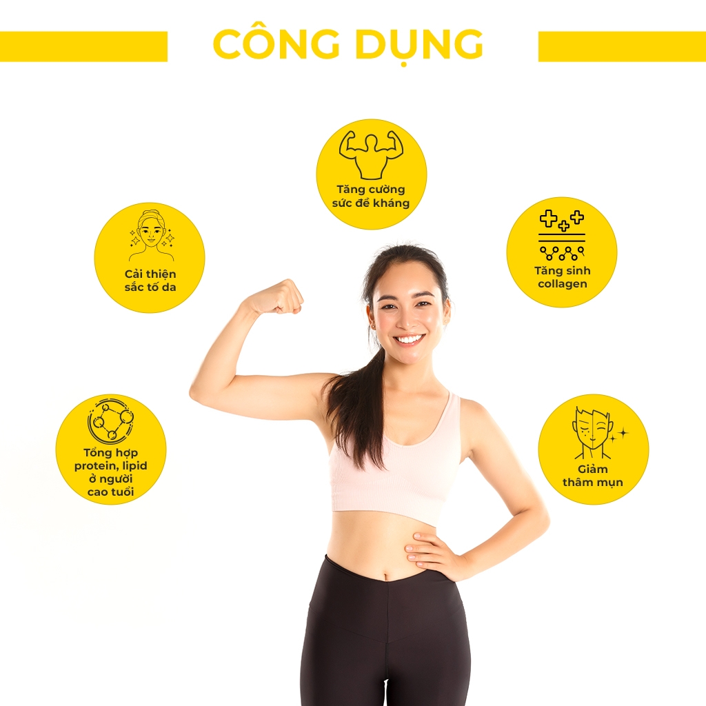 Liệu trình 1 tháng trắng sáng - BỘT UỐNG VITAMIN C GOINBE PREMIUM VITA C 500MG - HÀN QUỐC