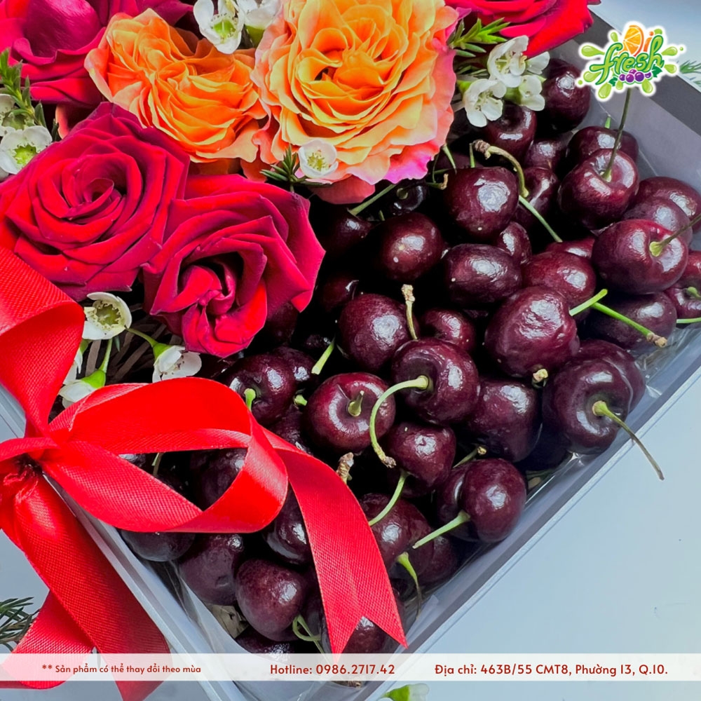 Hộp Cherry xám