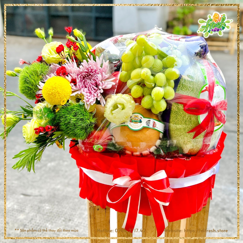 Giỏ Quà tặng Trái Cây Khai Trương