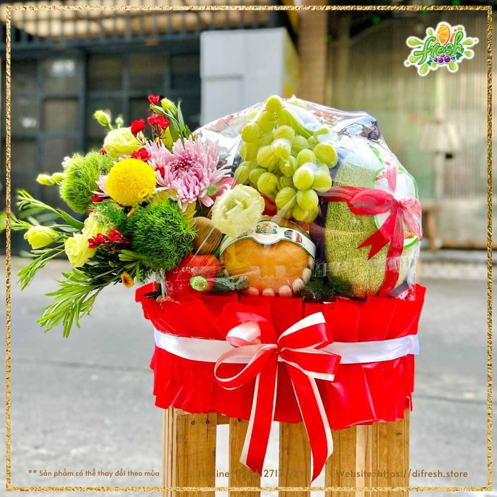 Giỏ Quà tặng Trái Cây Khai Trương