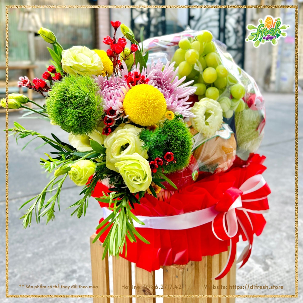 Giỏ Quà tặng Trái Cây Khai Trương