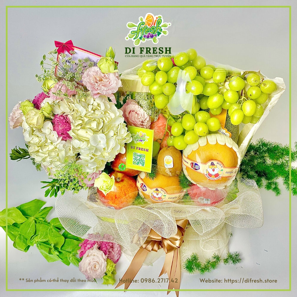 Giỏ Quà tặng Trái Cây Kính Tặng