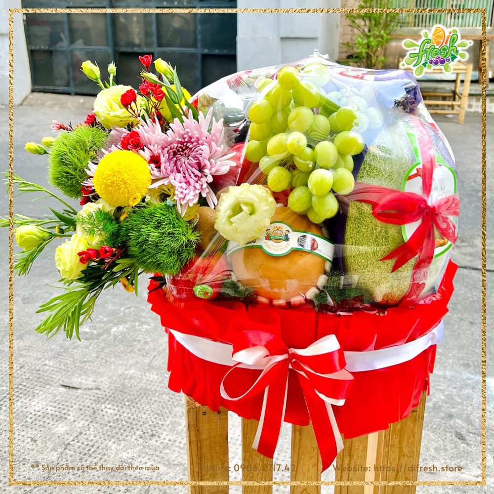 Giỏ Quà tặng Trái Cây Khai Trương