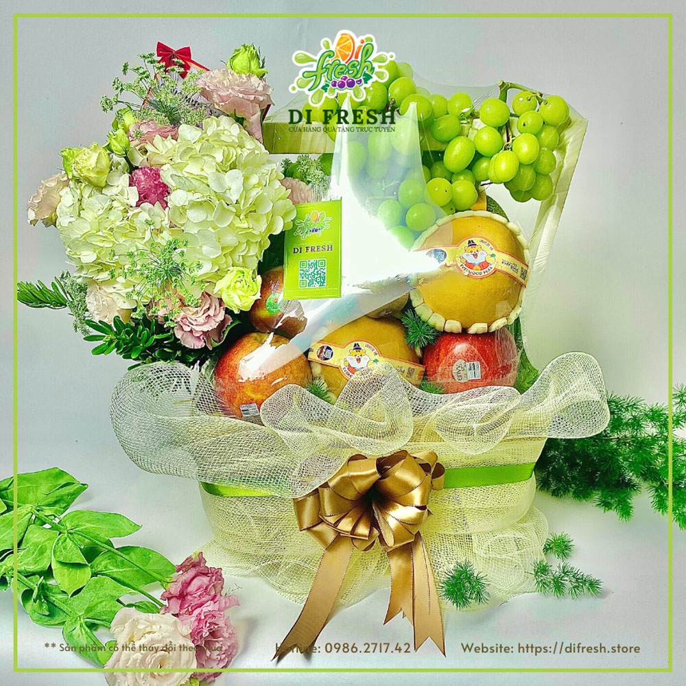 Giỏ Quà tặng Trái Cây Kính Tặng