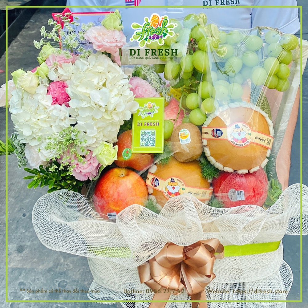 Giỏ Quà tặng Trái Cây Kính Tặng