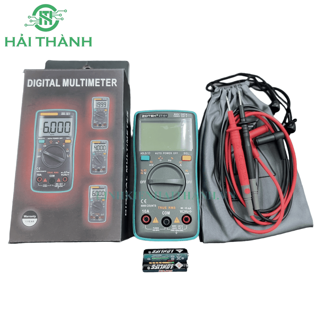ZOTEK ZT101 ĐỒNG HỒ VẠN NĂNG HIỆN SỐ