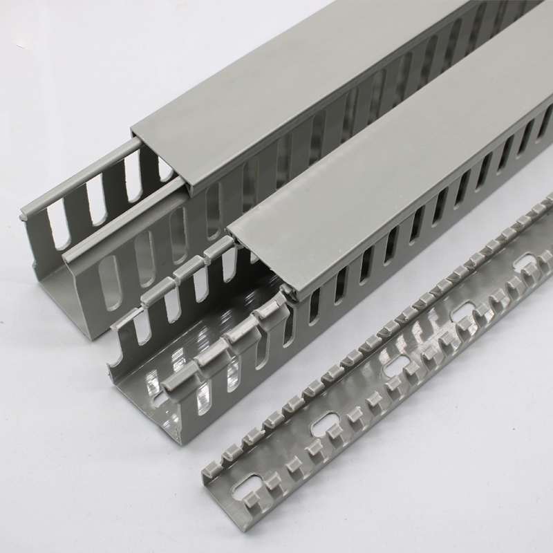 Máng điện nhựa PVC chống cháy 30mmm-40mm-45mm Đi dây điện trong tủ điện