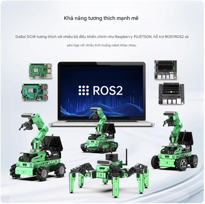 Camera quan sát xe thông minh có cấu trúc ánh sáng hai mắt 3D Orbbec DaBai ROS
