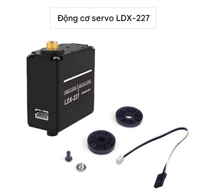 Động cơ servo kỹ thuật số Huaner PWM mô-men xoắn 6-60KG bánh răng kim loại cánh tay robot chống dừng có độ chính xác cao