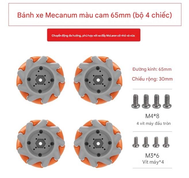 Bánh xe robot Giải đấu eSports Phantom 2025Ti Cup có động cơ bánh xe Mecanum, khớp nối vạn năng đa hướng và lốp xe thông minh.