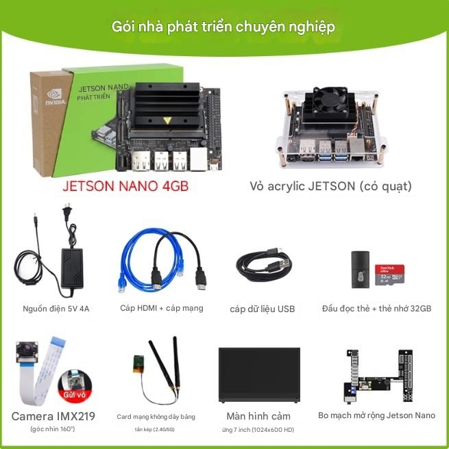 NVIDIA phát triển bộ điều khiển AI ROS cho mô-đun lõi bo mạch chủ JETSON NANO 4GB