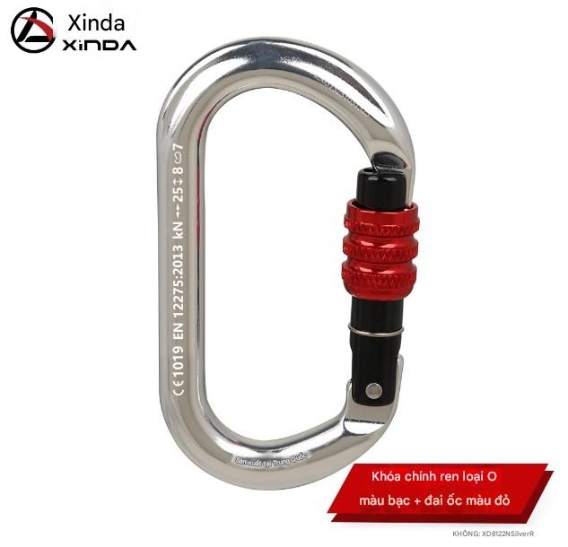Móc khóa carabiner tự động khóa XINDA – sản phẩm chuyên dụng cho leo núi, làm việc trên cao, cứu hộ, thám hiểm và dã ngoại.