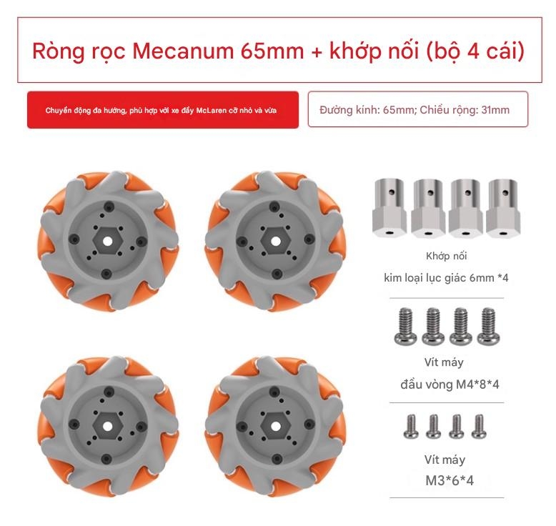 Động cơ giảm tốc DC Huaner 520 robot khung gầm xe thông minh động cơ mô-men xoắn cao độ chính xác cao
