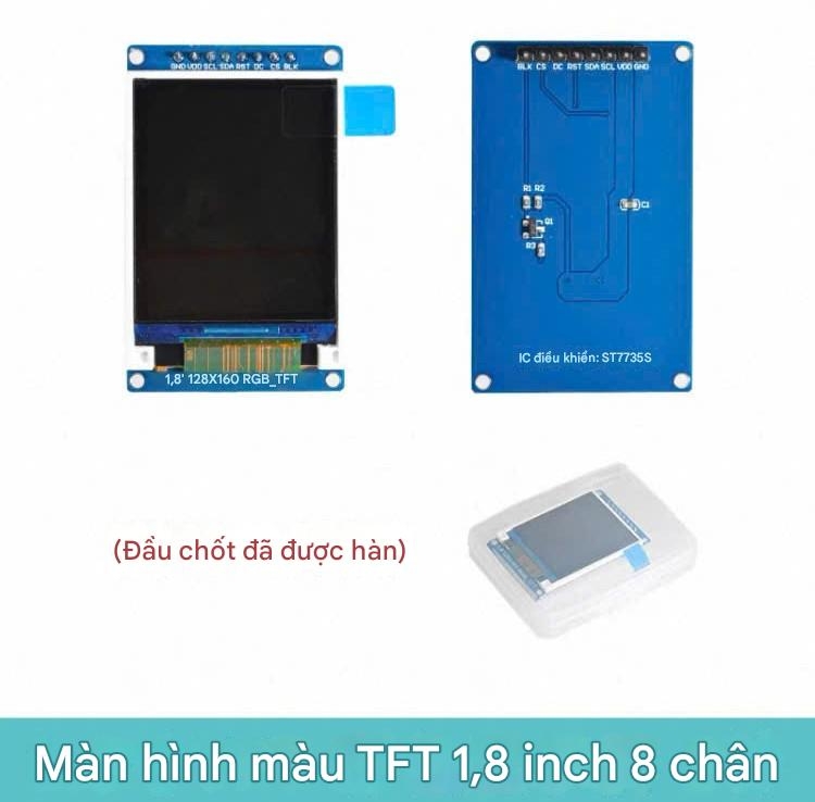 Màn hình LCD TFT OLED 0,96 inch 1,3 inch 1,44 inch 1,54 inch 1,8 inch 2,0 inch SPI