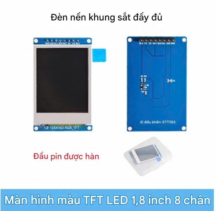 Màn hình LCD TFT OLED 0,96 inch 1,3 inch 1,44 inch 1,54 inch 1,8 inch 2,0 inch SPI
