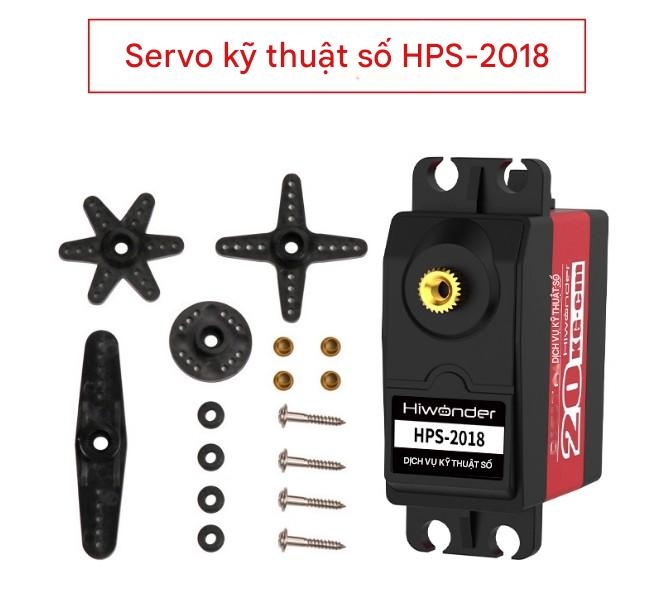 Động cơ servo kỹ thuật số Huaner PWM mô-men xoắn 6-60KG bánh răng kim loại cánh tay robot chống dừng có độ chính xác cao