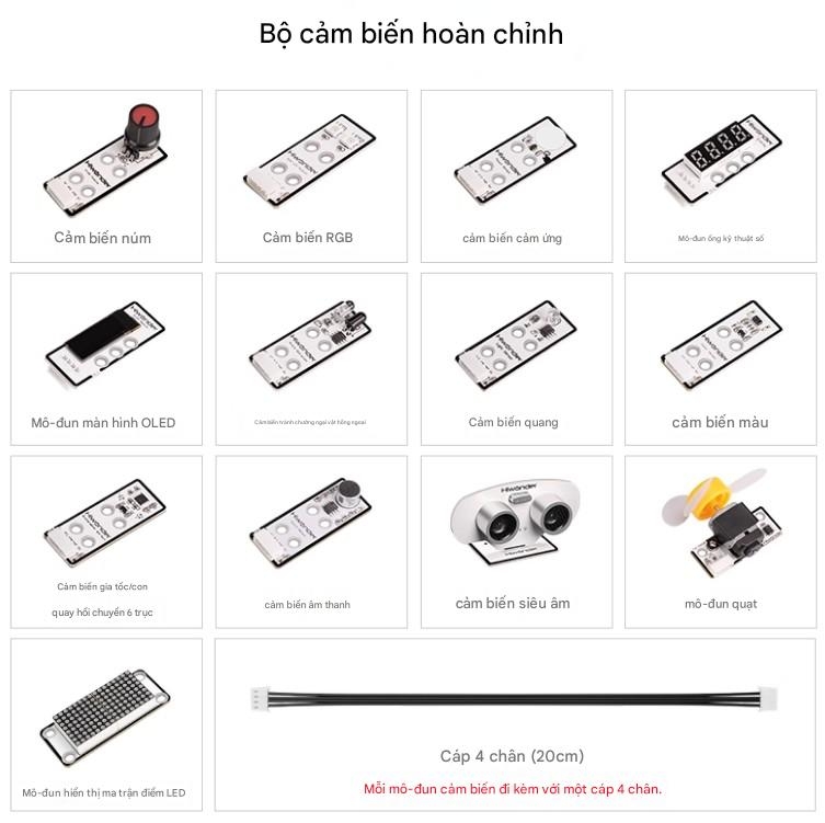 Cảm biến Huaner Robotics tương thích với Bộ cảm biến lập trình Arduino, Sản phẩm chính thức của Huaner