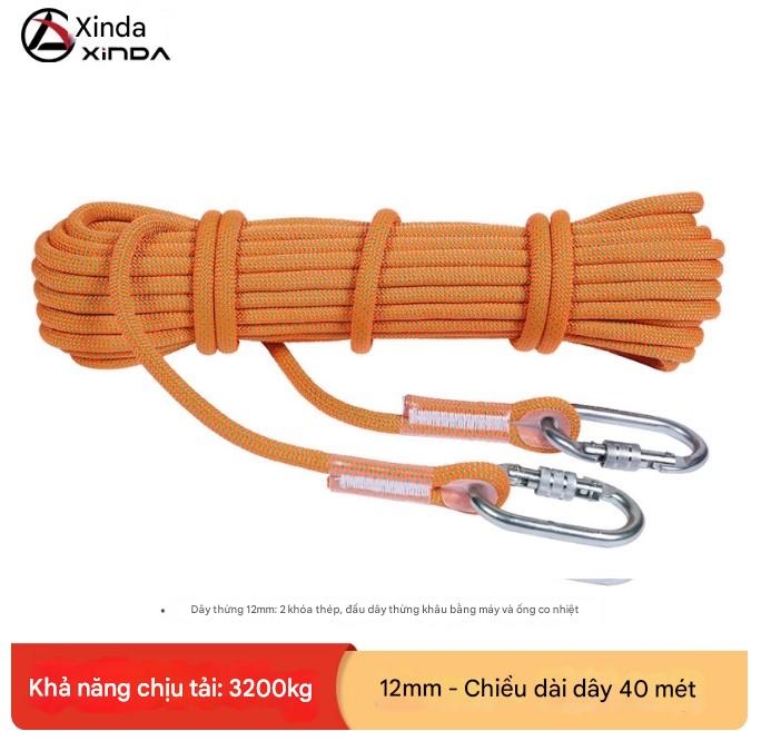 Dây an toàn chống mài mòn làm việc trên không lắp đặt điều hòa không khí dây an toàn có móc leo núi ngoài trời leo núi