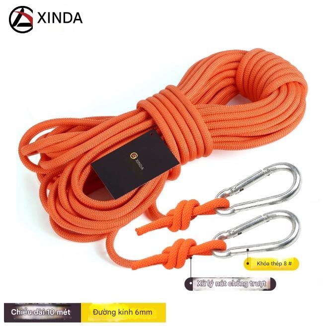 Dây leo núi ngoài trời dây phụ trợ làm việc trên cao dây an toàn gia đình dây chống mài mòn dây leo núi