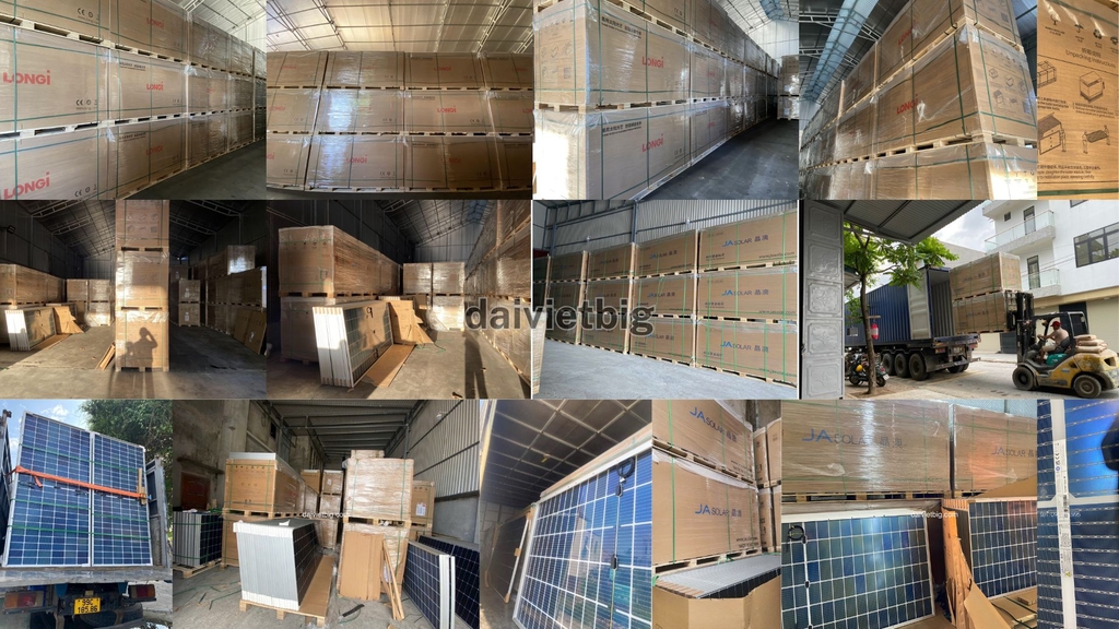 Tấm Pin mặt trời AE 700w LOẠI A 2 mặt kính HIỆU SUẤT CAO 2025