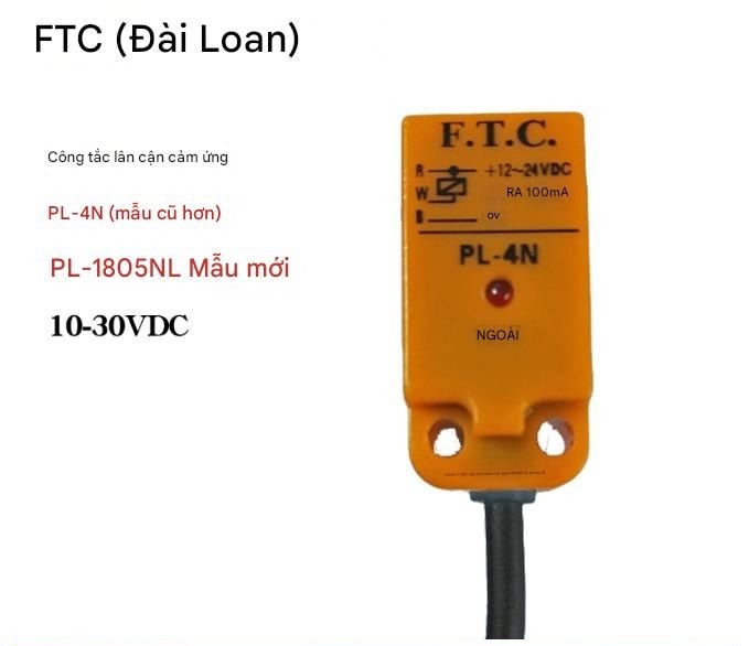 Công tắc tiệm cận xúc giác FTC PL-H5N PL-4N P Cảm biến PL-4A cho máy ép phun PL-1805NL