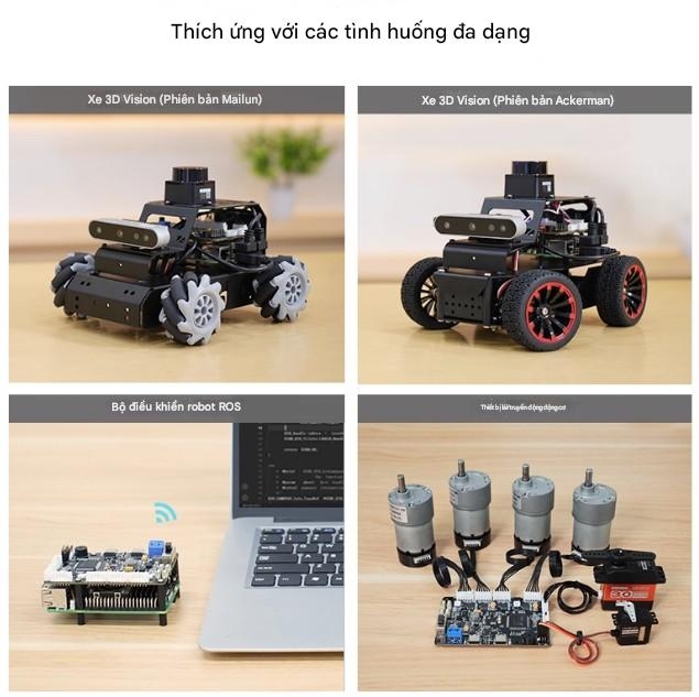 Bộ điều khiển Huaner STM32 servo/động cơ truyền động ROS robot xe thông minh bảng mở rộng Raspberry Pi 5