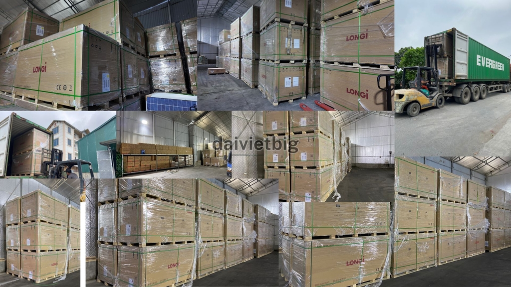 Tấm Pin mặt trời AE 580w LOẠI A 2 mặt kính HIỆU SUẤT CAO 2025