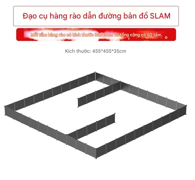 bản đồ hộp lái tự động hỗ trợ AI, đạo cụ, bản đồ radar SLAM, định vị, hàng rào, đường ray.