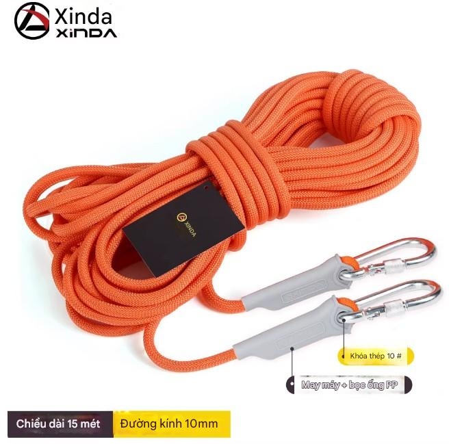 Dây leo núi ngoài trời dây phụ trợ làm việc trên cao dây an toàn gia đình dây chống mài mòn dây leo núi