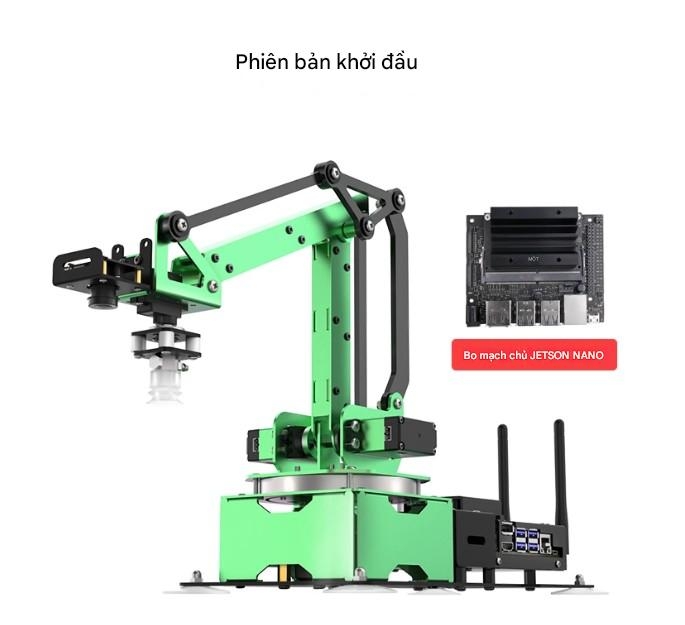 Cánh Tay Robot JetMax – Phiên Bản AI Vision Jetson Nano, Lập Trình Python & ROS