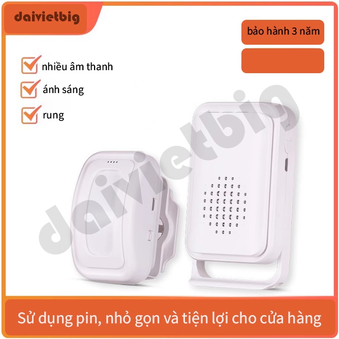 🔔 Chuông Cửa Chống Chộm Không Dây Thông Minh – Nâng Tầm Chuyên Nghiệp Cho Cửa Hàng & Gia Đình