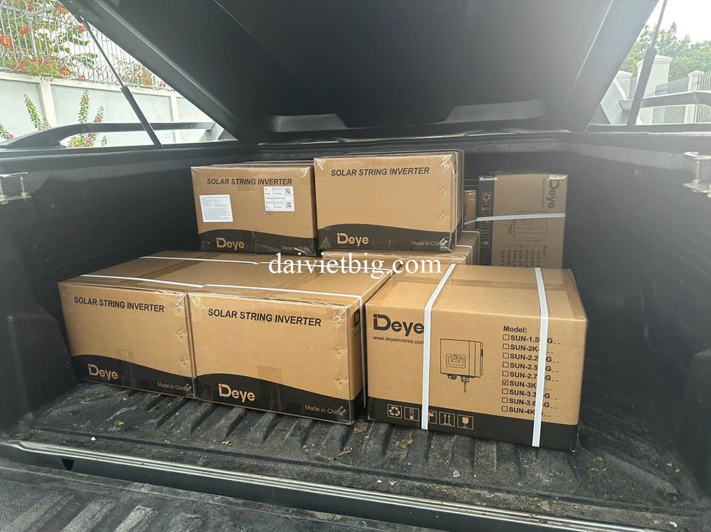 Biến tần hòa lưới DEYE 10KW 3 PHA | Inverter DEYE-10K-G06P3-EU-AM2 KÈM WIFI + METTER TRỰC TIẾP
