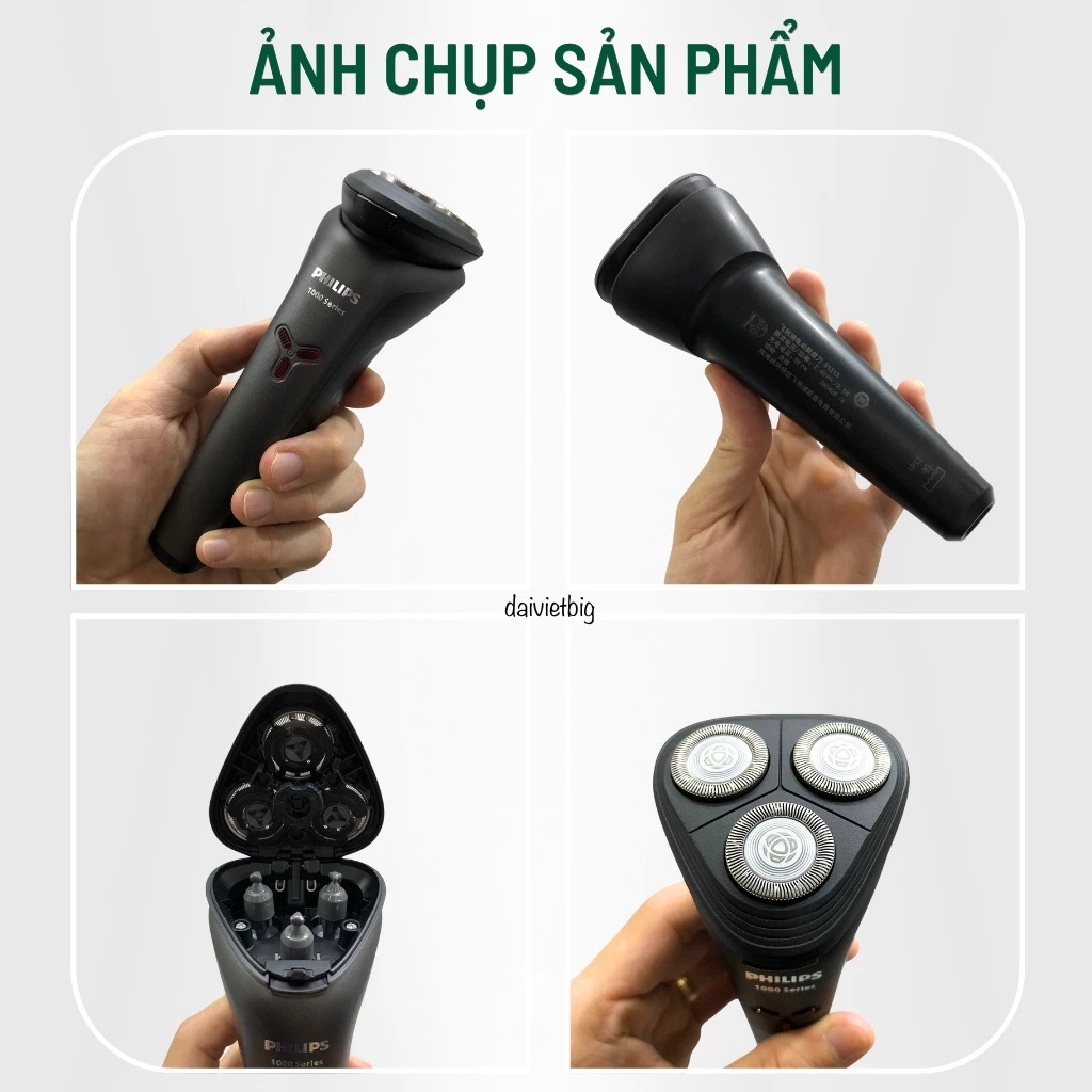 Máy Cạo Râu Du Lịch Cầm Tay Philips S1213 – Bảo Hành Chính Hãng 12 Tháng