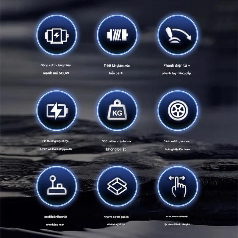 Xe lăn điện Haier JRWD1601U-Li12