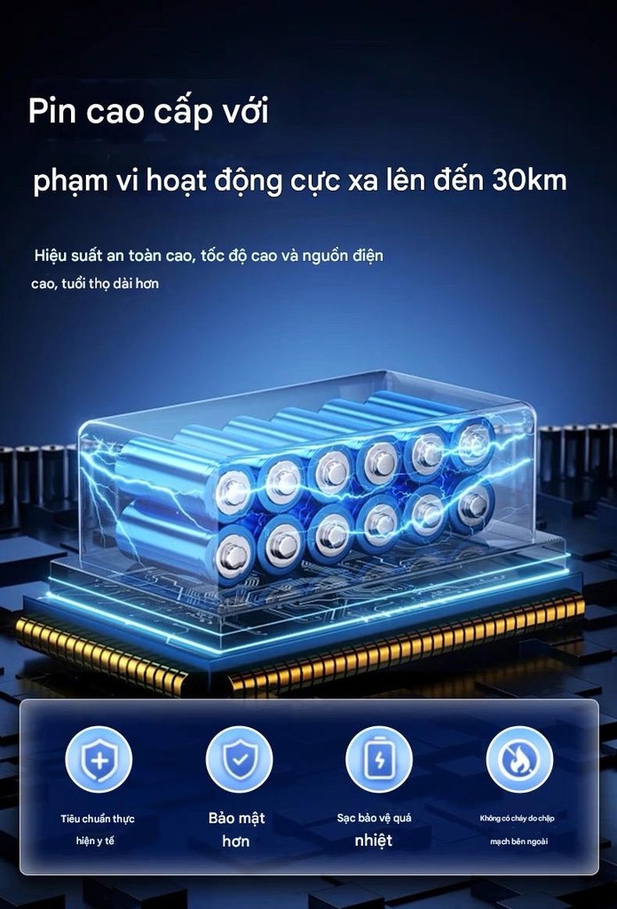 Xe lăn điện Haier JRWD1601U-Li12