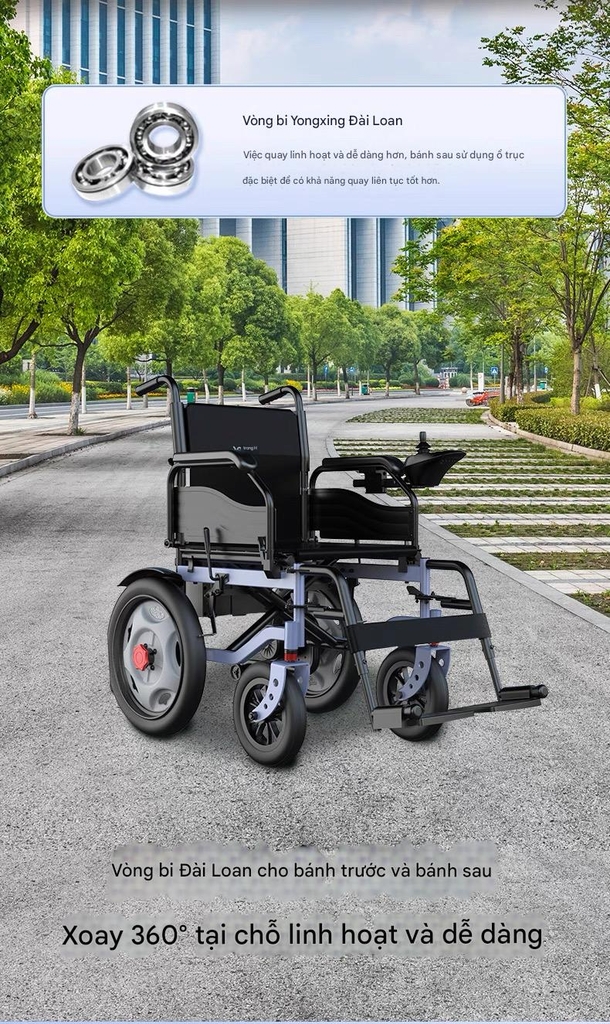 Xe lăn điện Haier JRWD1601U-Li12