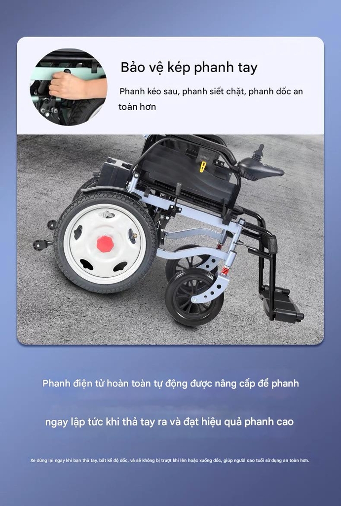 Xe lăn điện Haier JRWD1601U-Li12