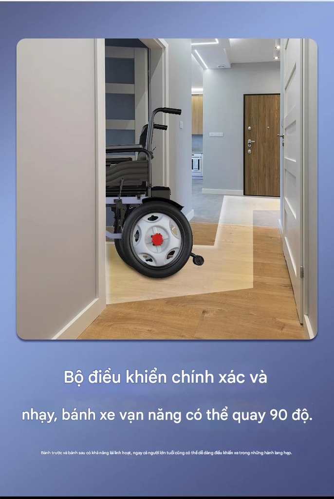 Xe lăn điện Haier JRWD1601U-Li12